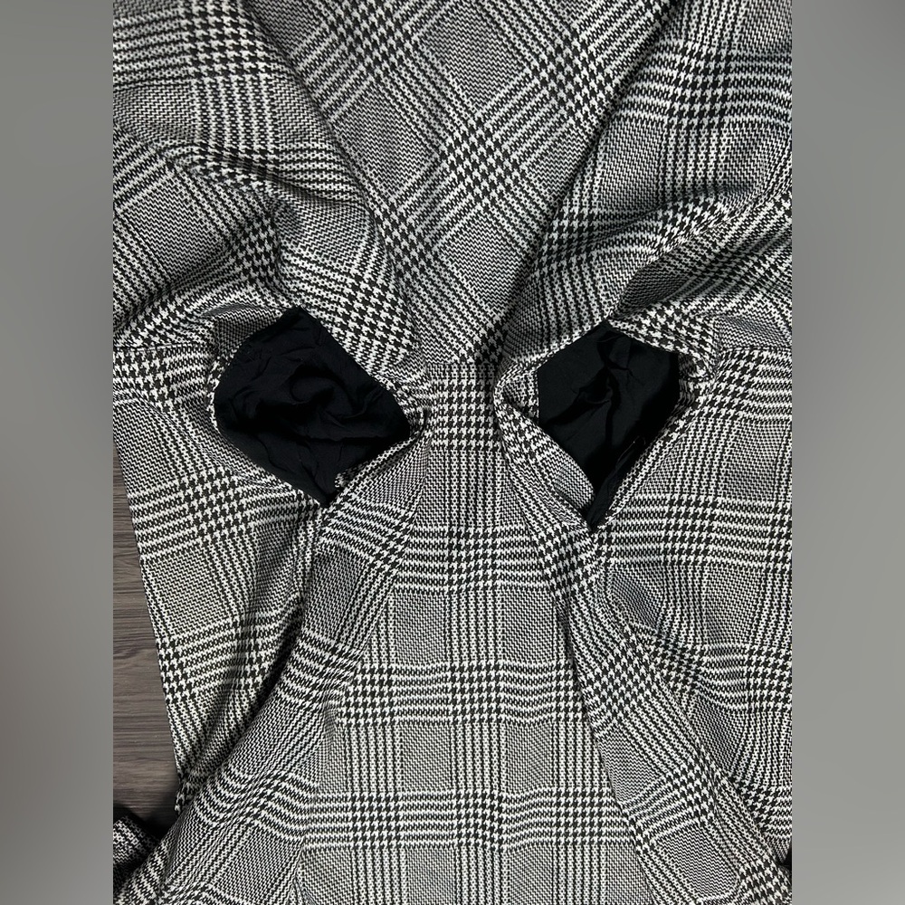 Gibson Latimer Glen Plaids Plaid Shirt Shift Dress with Pockets Size 1X - Picture 6 of 6